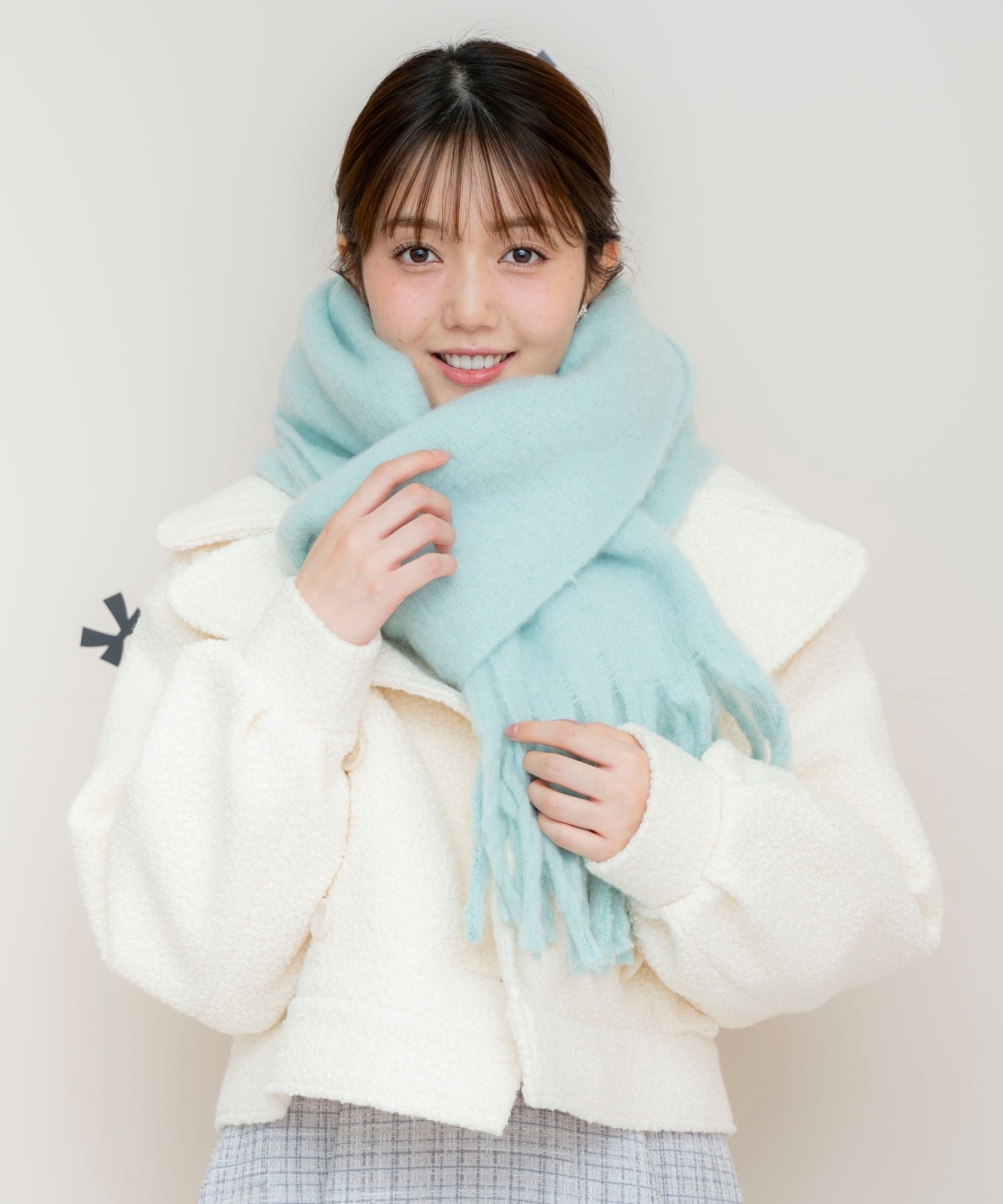 もこもこストール