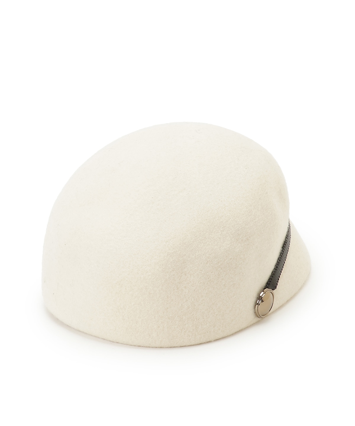 ベルト付きウールハット
