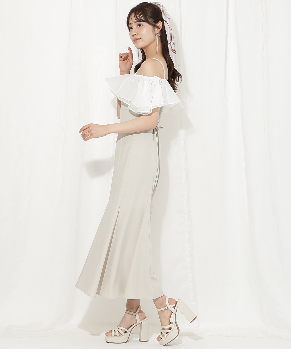 メロウラッフルマーメイドワンピース