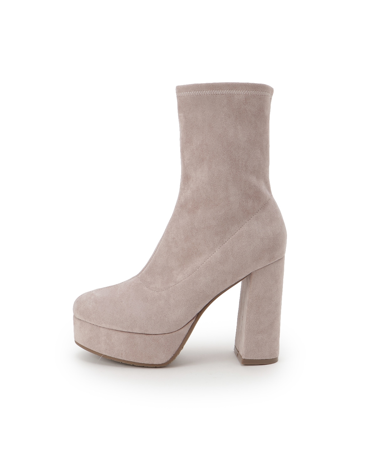 厚底ショートブーツ