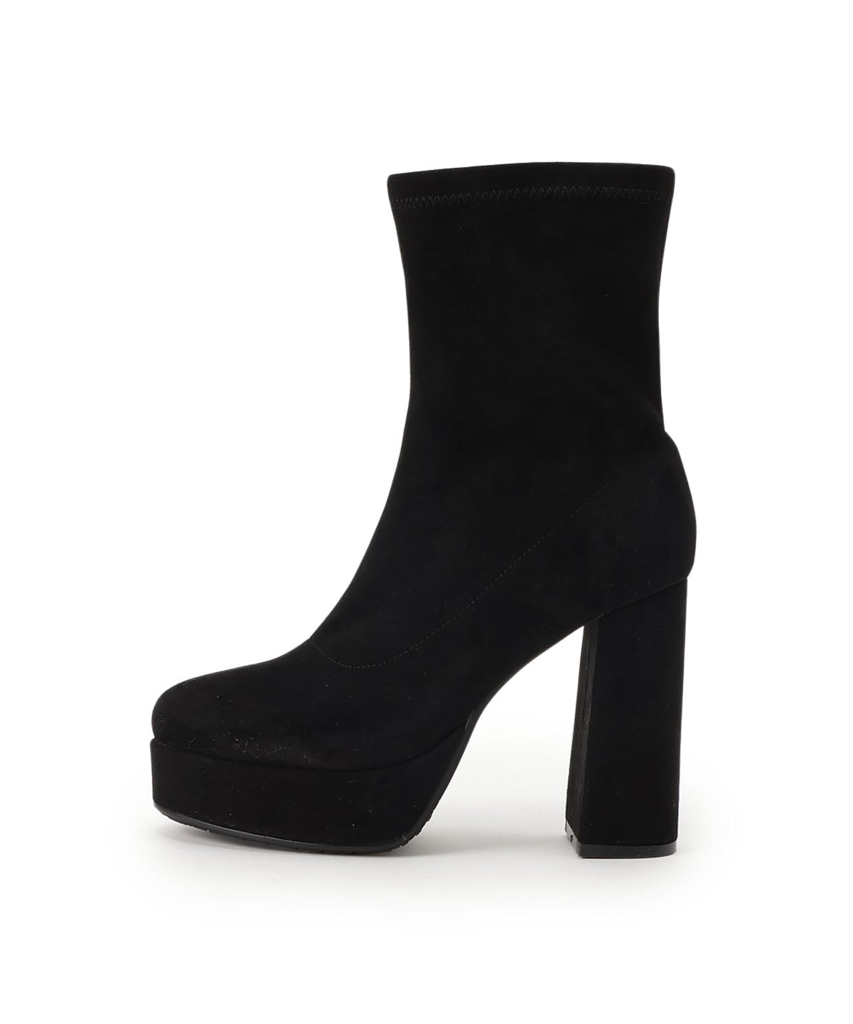 厚底ショートブーツ