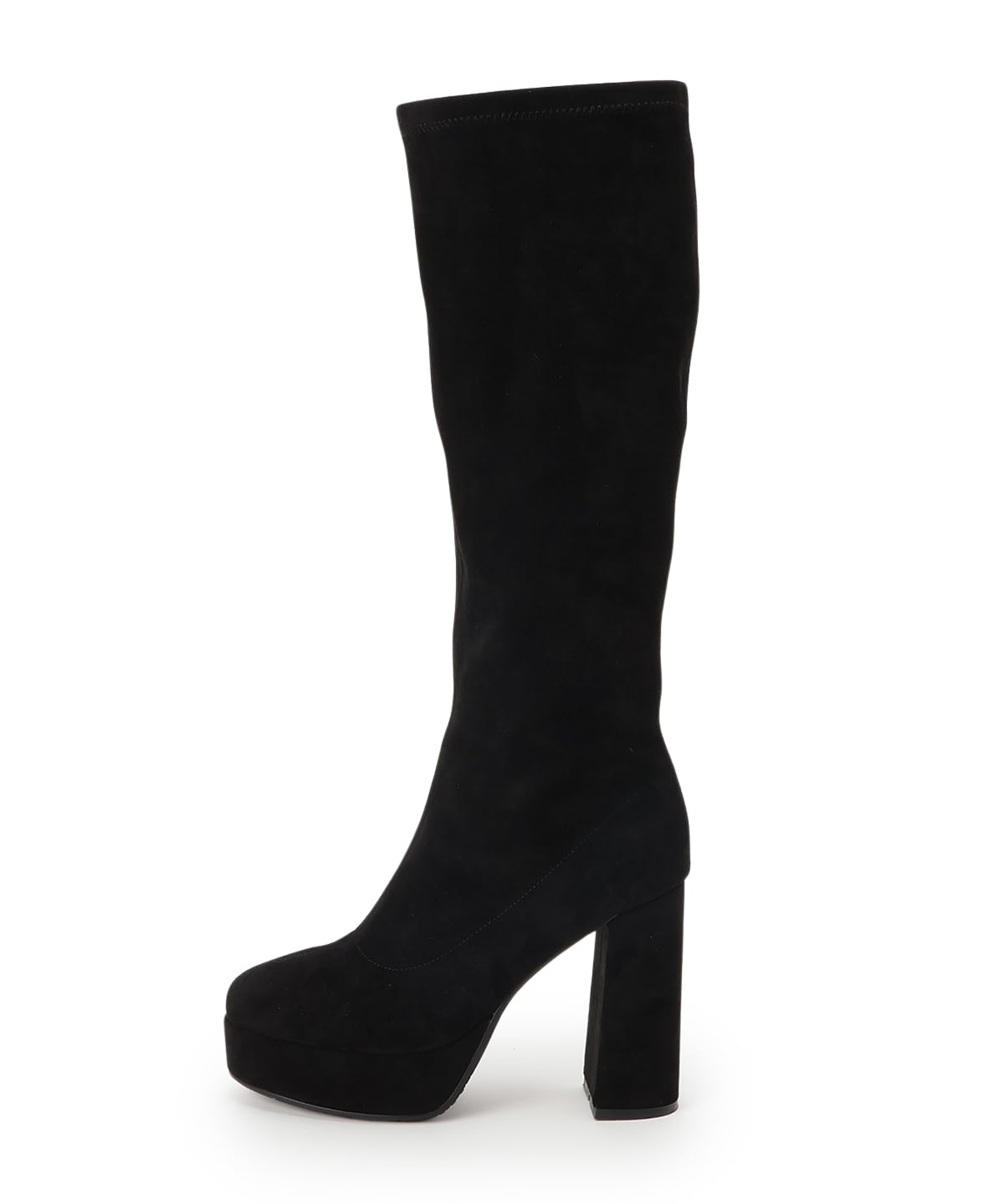 厚底ロングブーツ