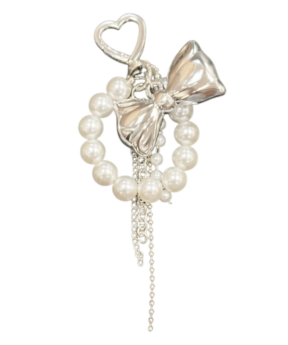 リボンバールバッグチャーム