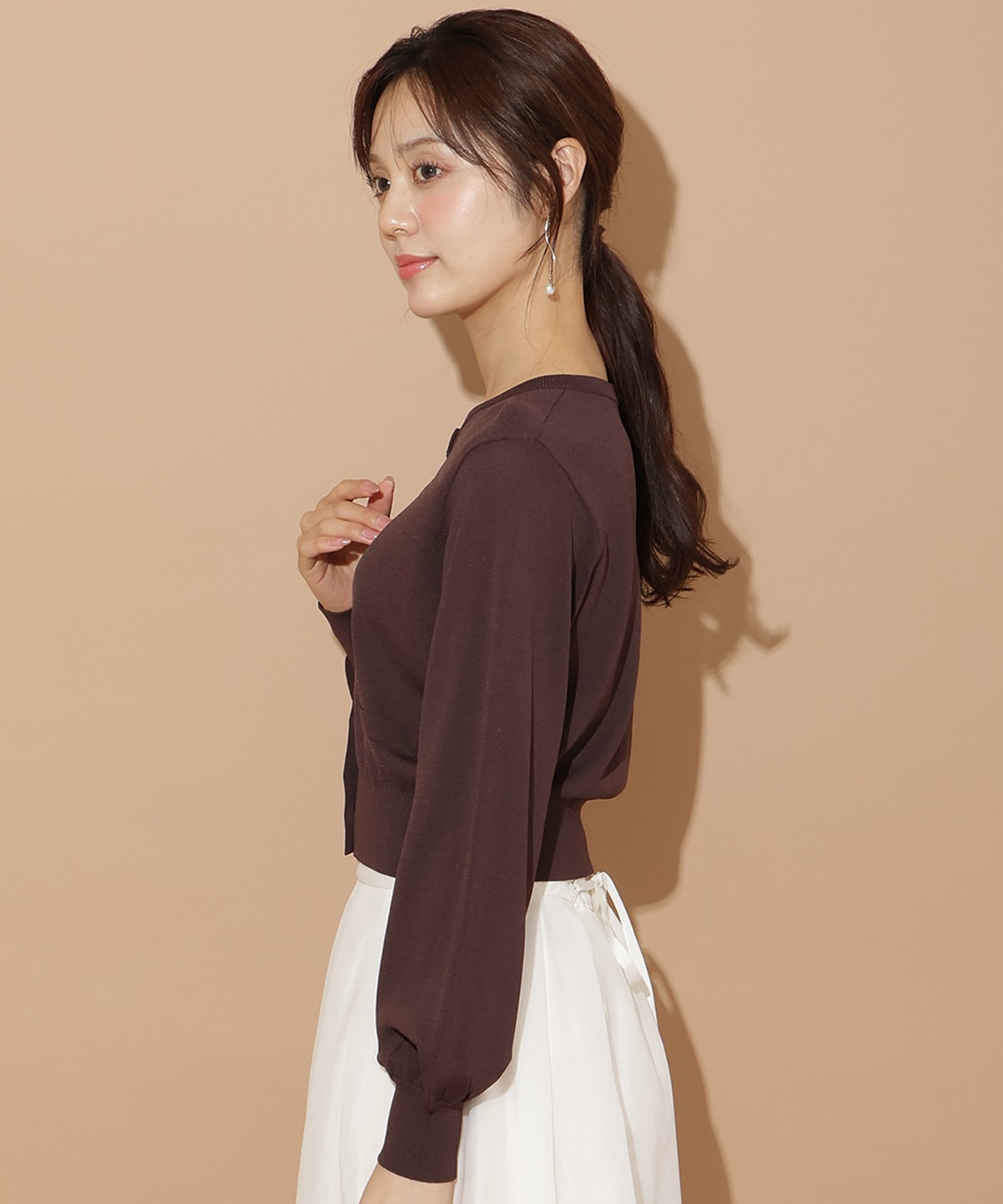 ポケットデザインUVカーディガン