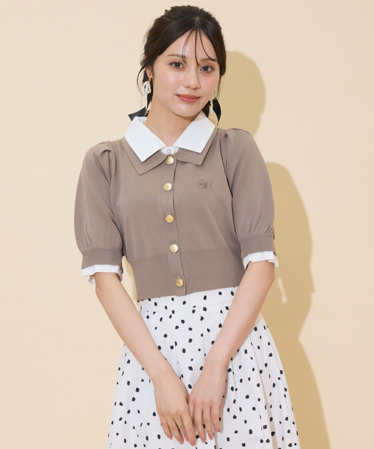 レイヤードカラープルオーバー