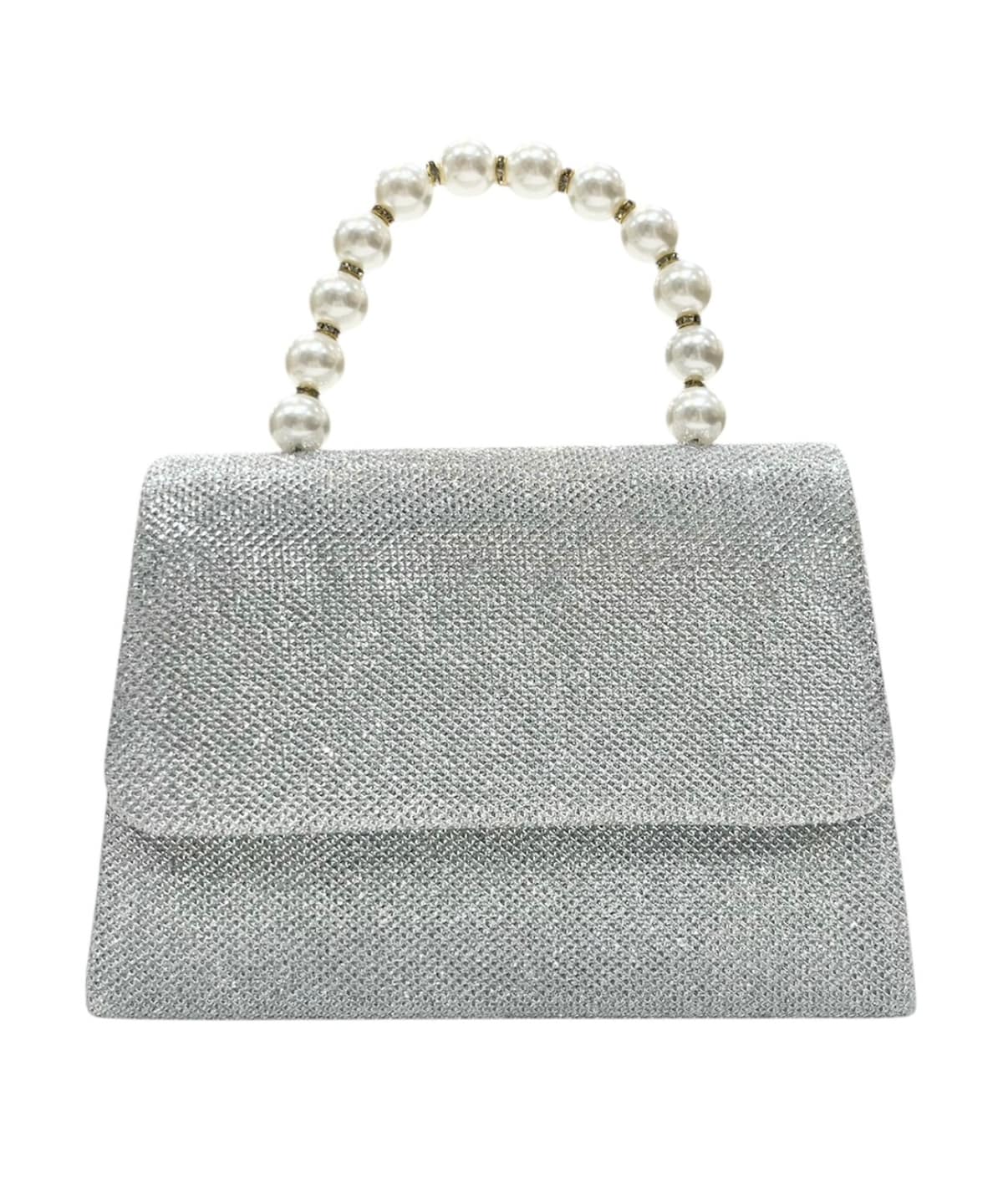 ラメパールハンドバッグ