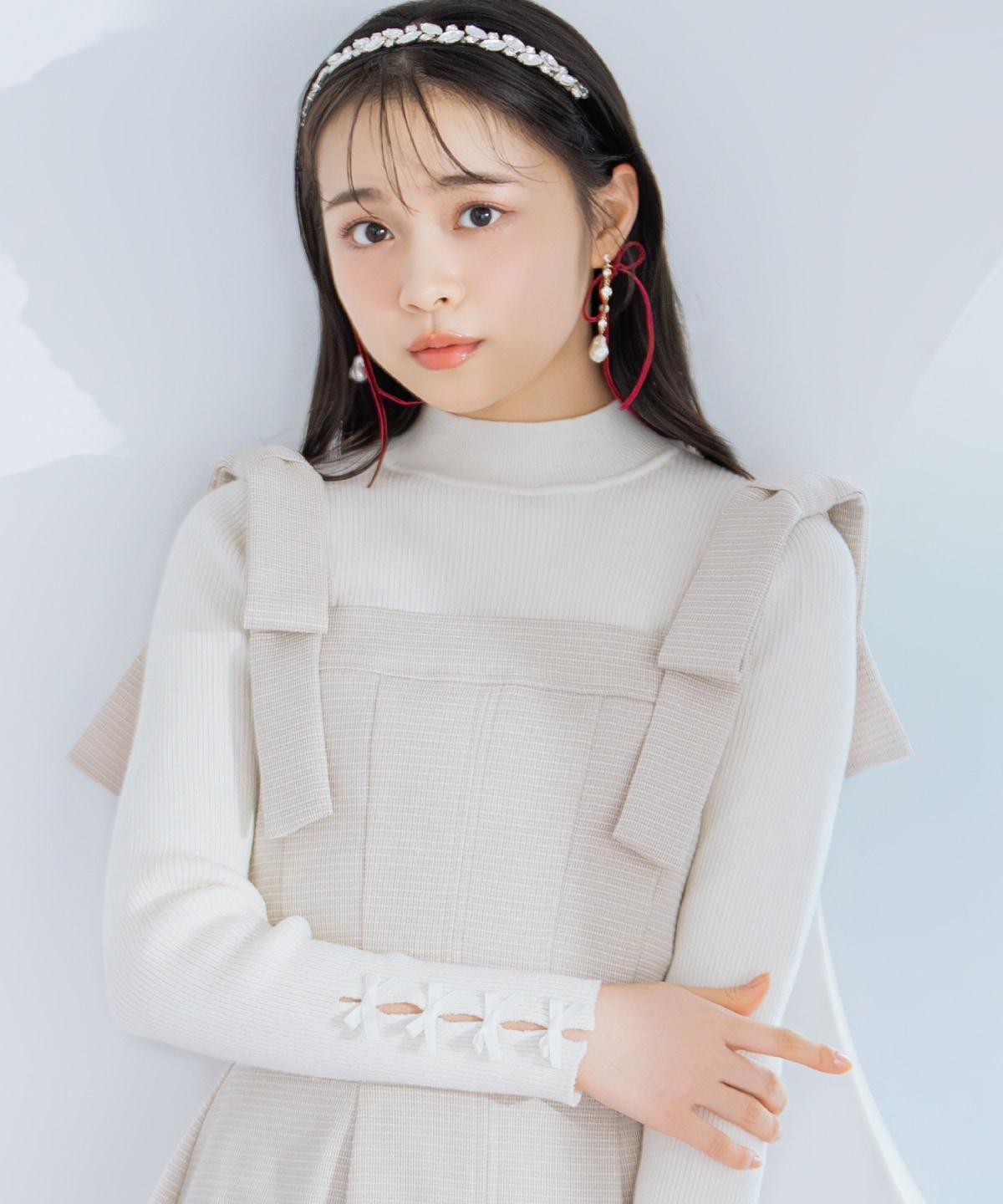 【2/11(wed)10時発売】リボンショルダービスチェ