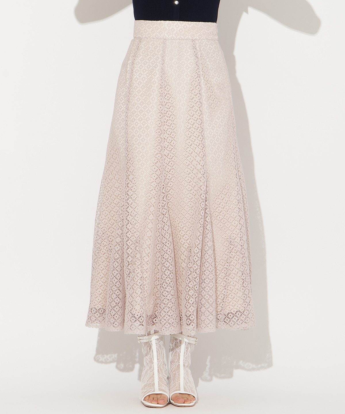 レースマーメードスカート