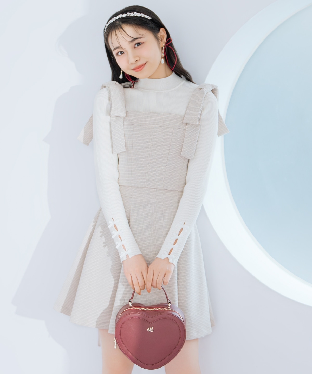 【2/11(wed)10時発売】ハイウエストフレアミニスカート