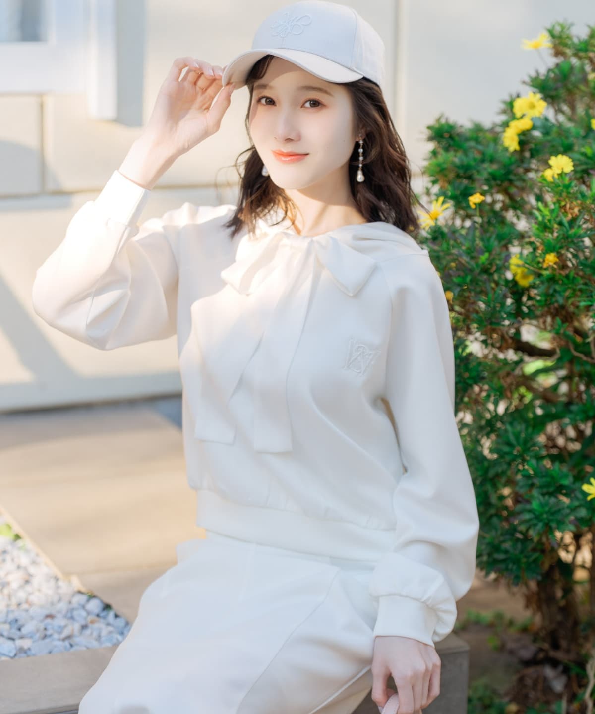 【3/12(thu)10時発売】リボンスウェットフーディー