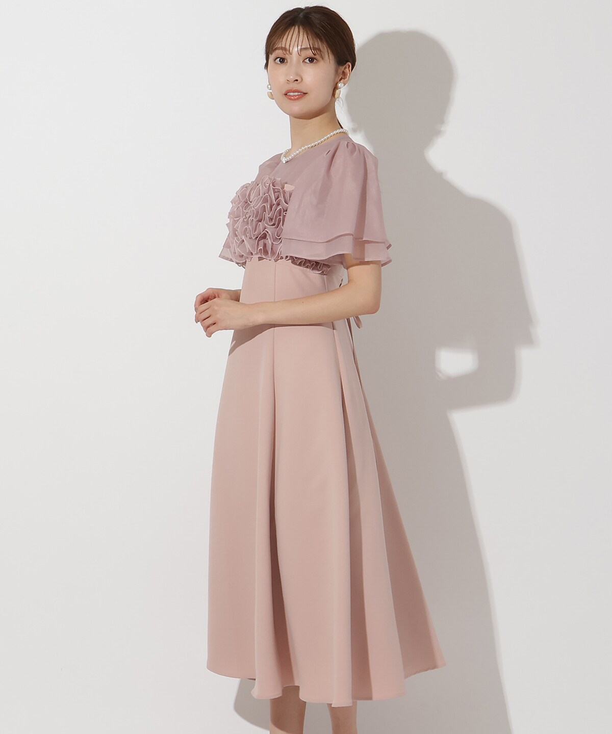 チュールフリルドレス(F ピンク): And Couture｜公式オンライン 