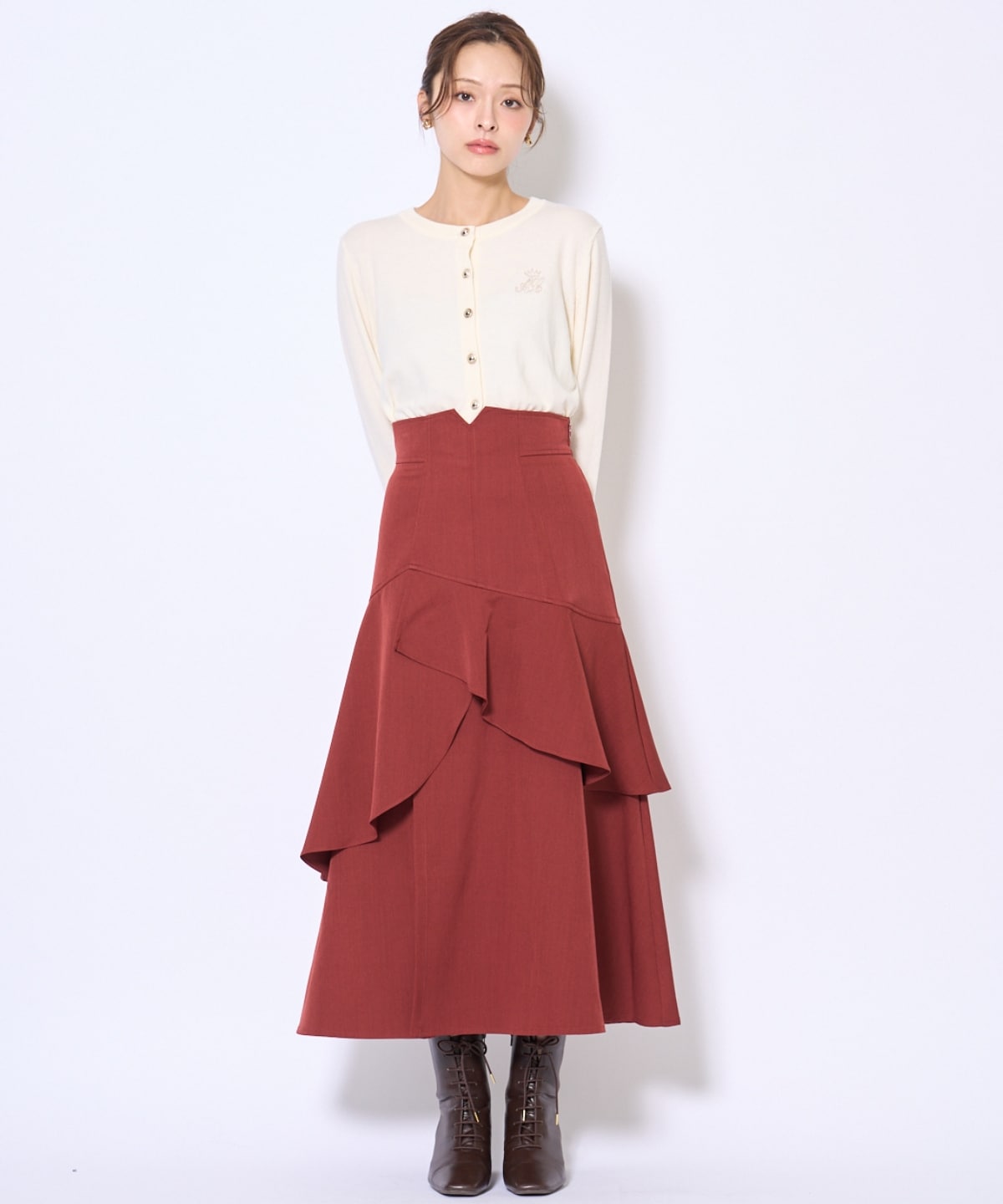 インナーミニティアードスカート