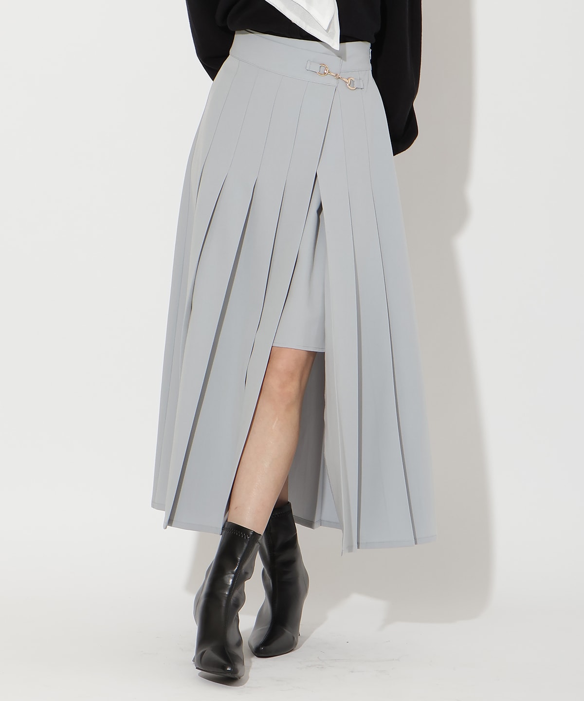 【先行予約受付中】アシメプリーツスカート