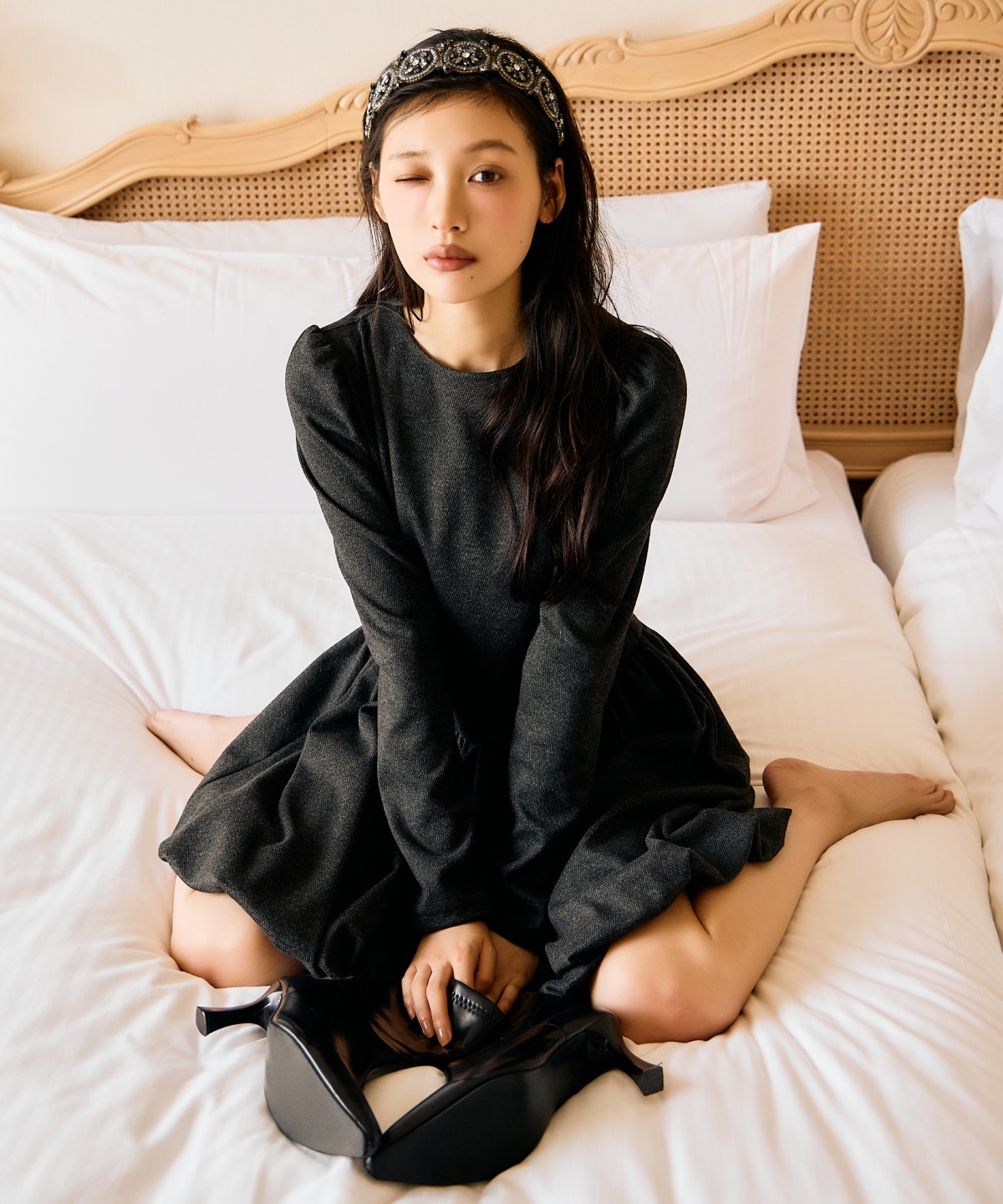 バルーンミニワンピース