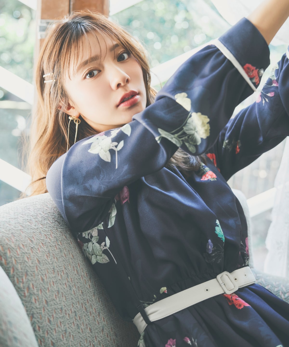 【先行予約受付中】クラシックフラワーワンピース