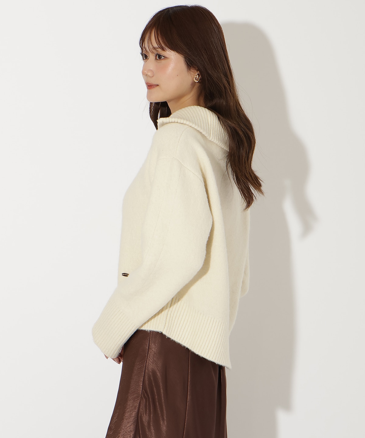 ZIPビッグカラープルオーバー