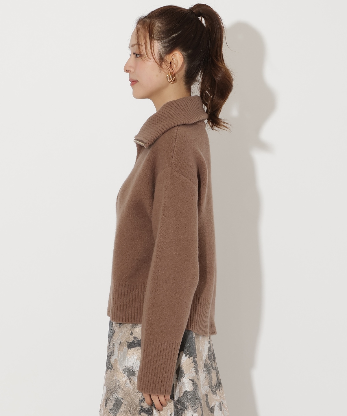 ZIPビッグカラープルオーバー