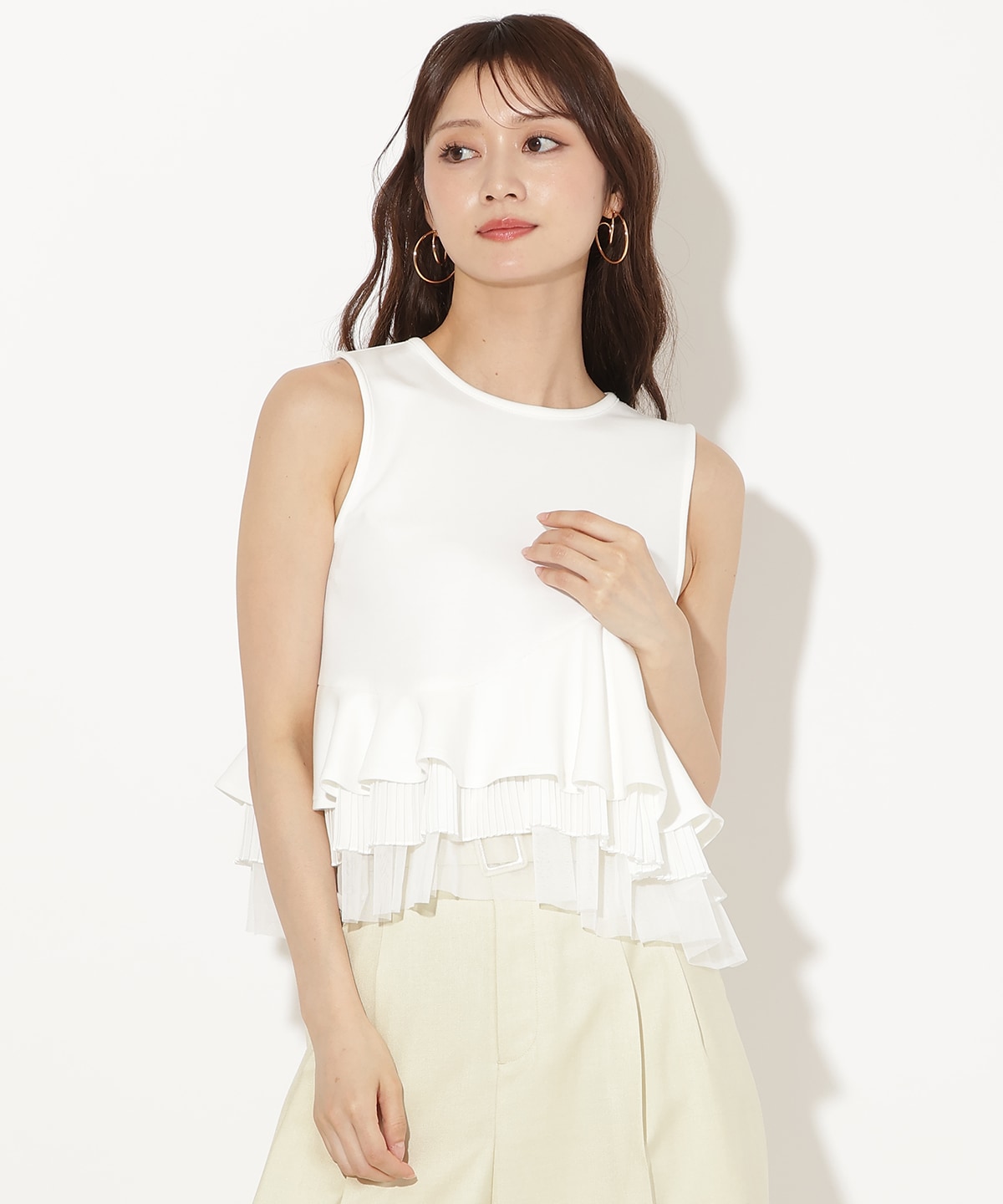 【期間限定】SUMMER HAPPY BOX(異素材ペプラムトップス)