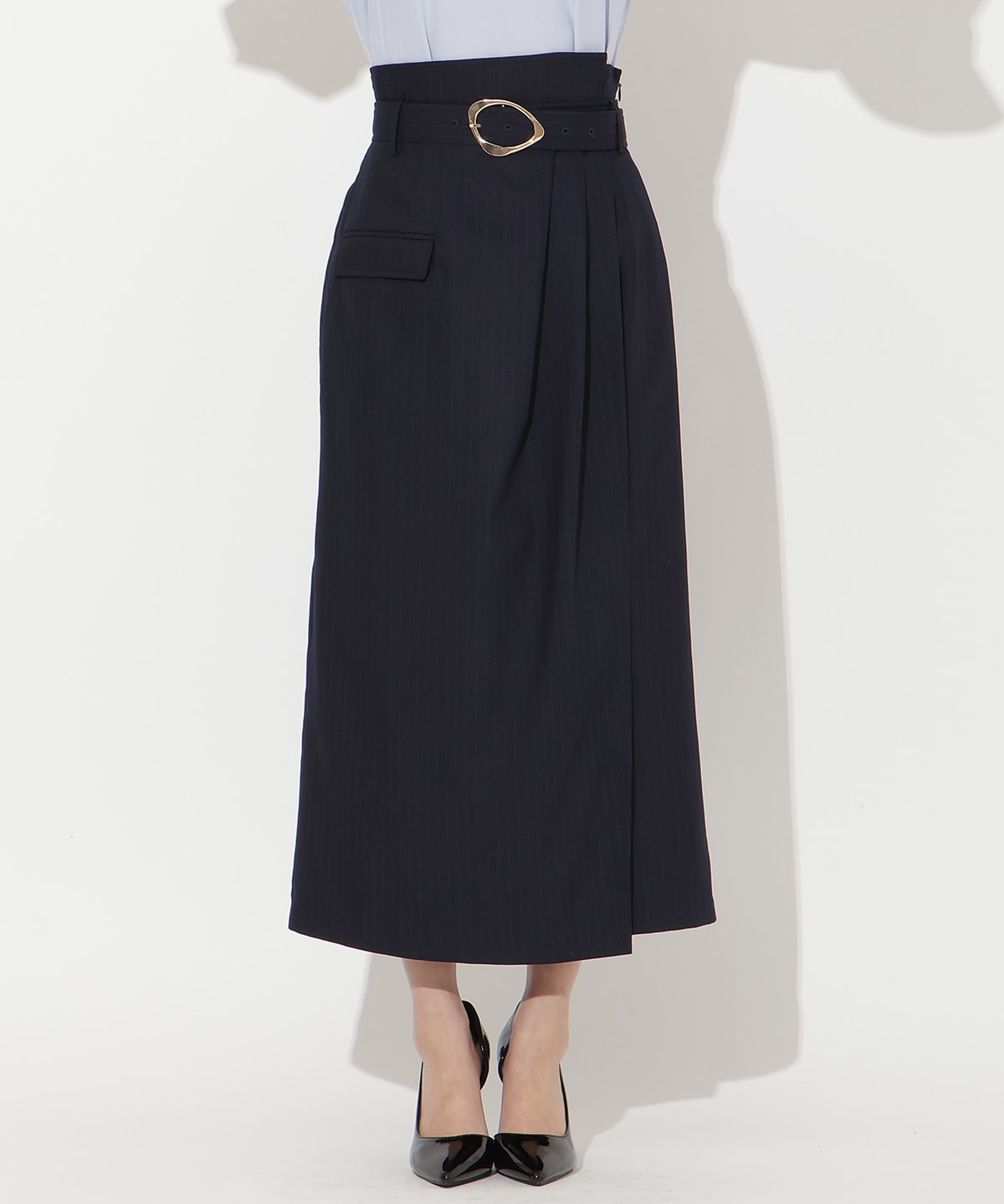【先行予約受付中】タックストレートスカート