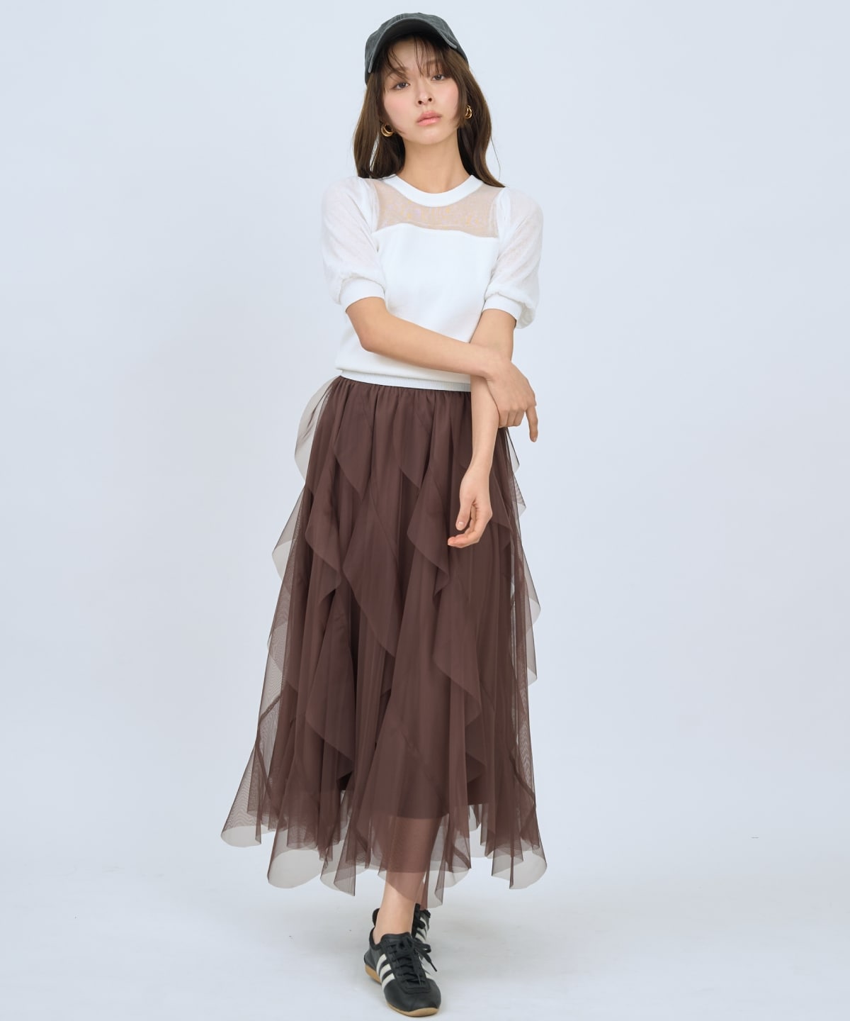【先行予約受付中】ラッフルフリルスカート