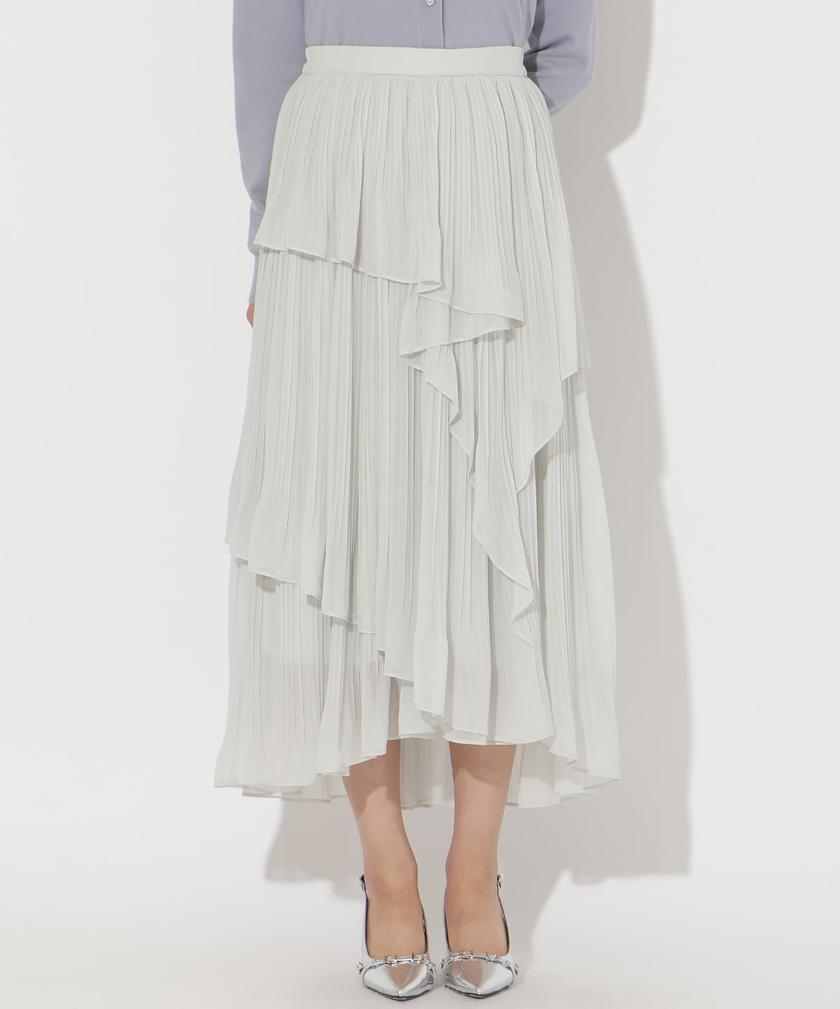 【先行予約受付中】ティアードプリーツスカート