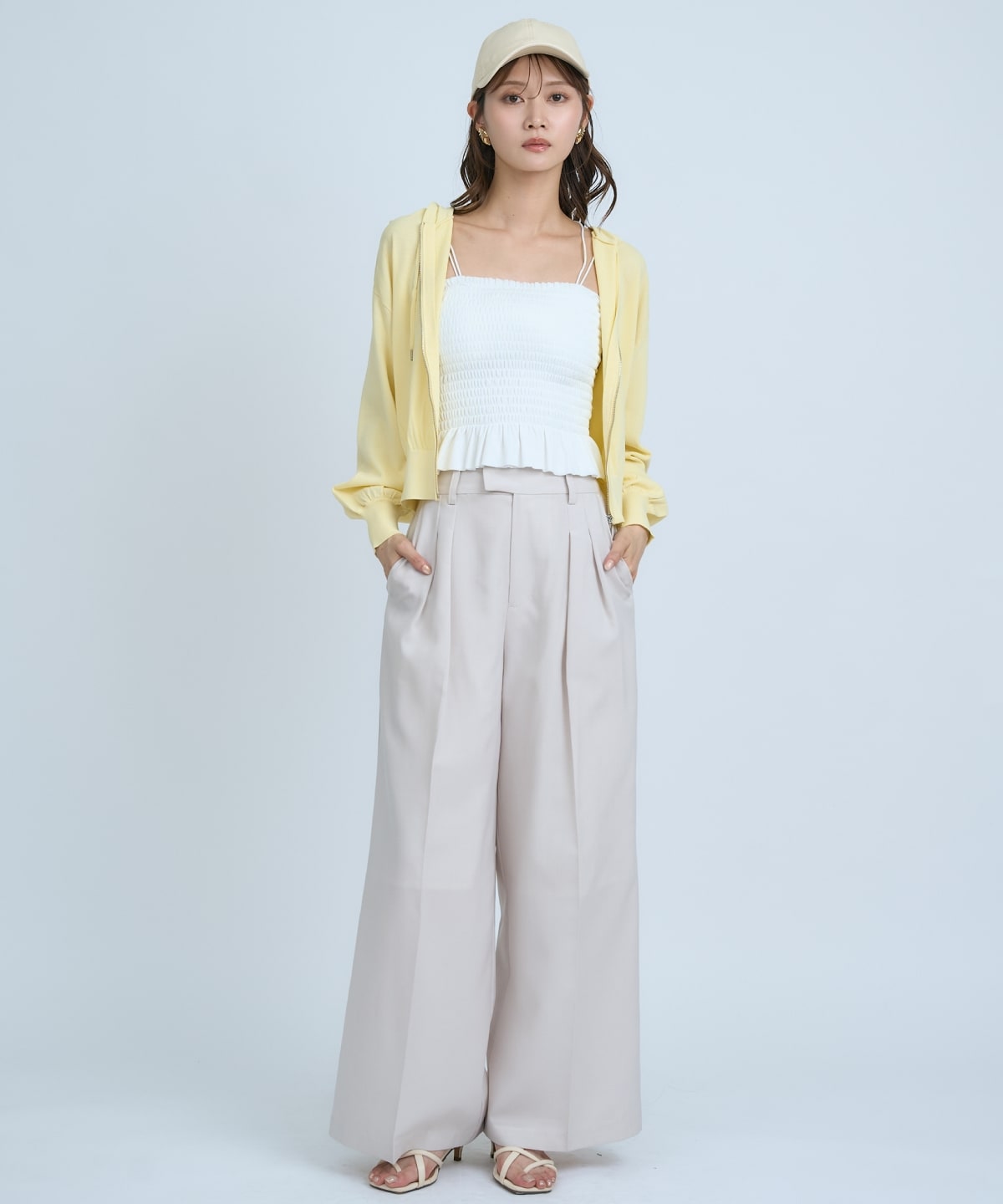 【先行予約受付中】シアーワイドパンツ