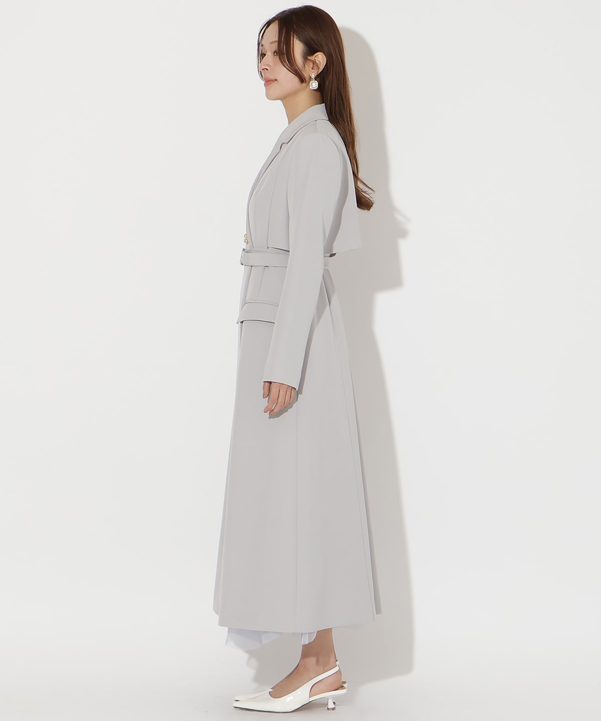 【先行予約受付中】トレンチ風ワンピース