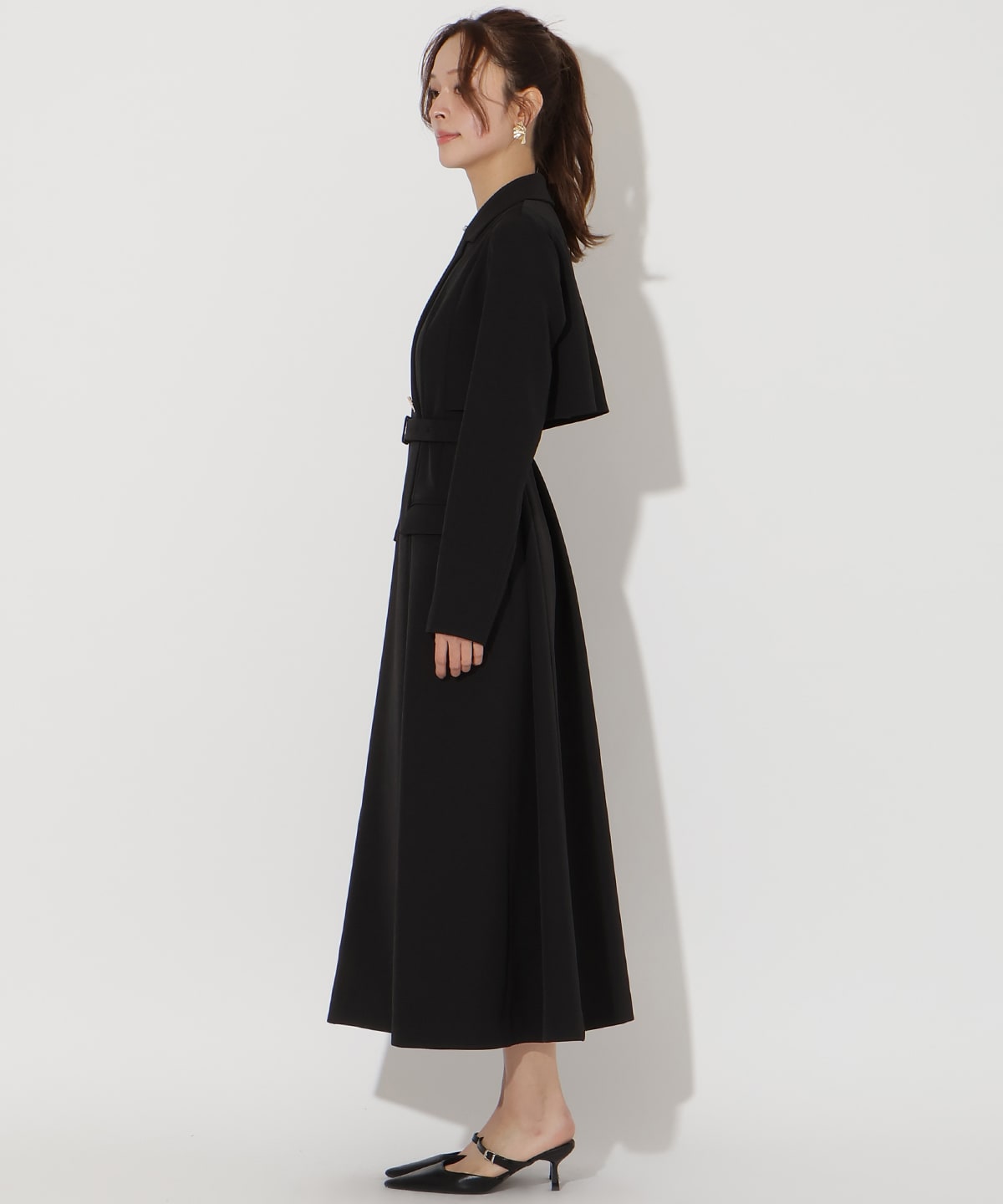 【先行予約受付中】トレンチ風ワンピース