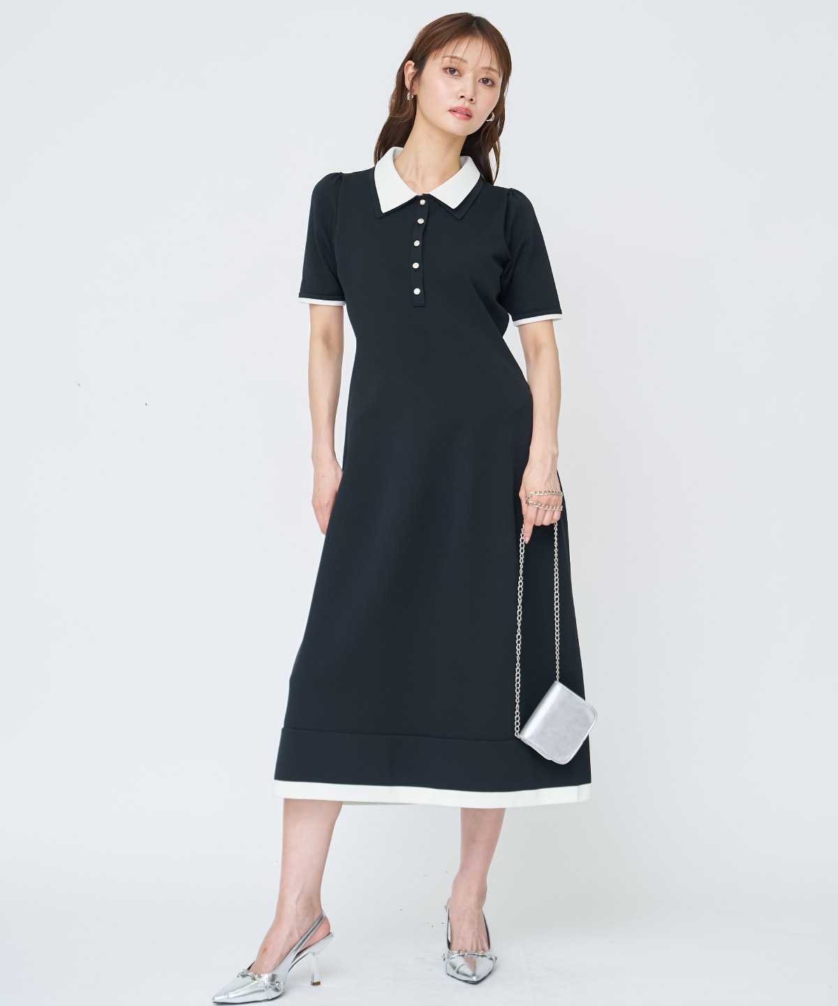 【先行予約受付中】ポロニットワンピース