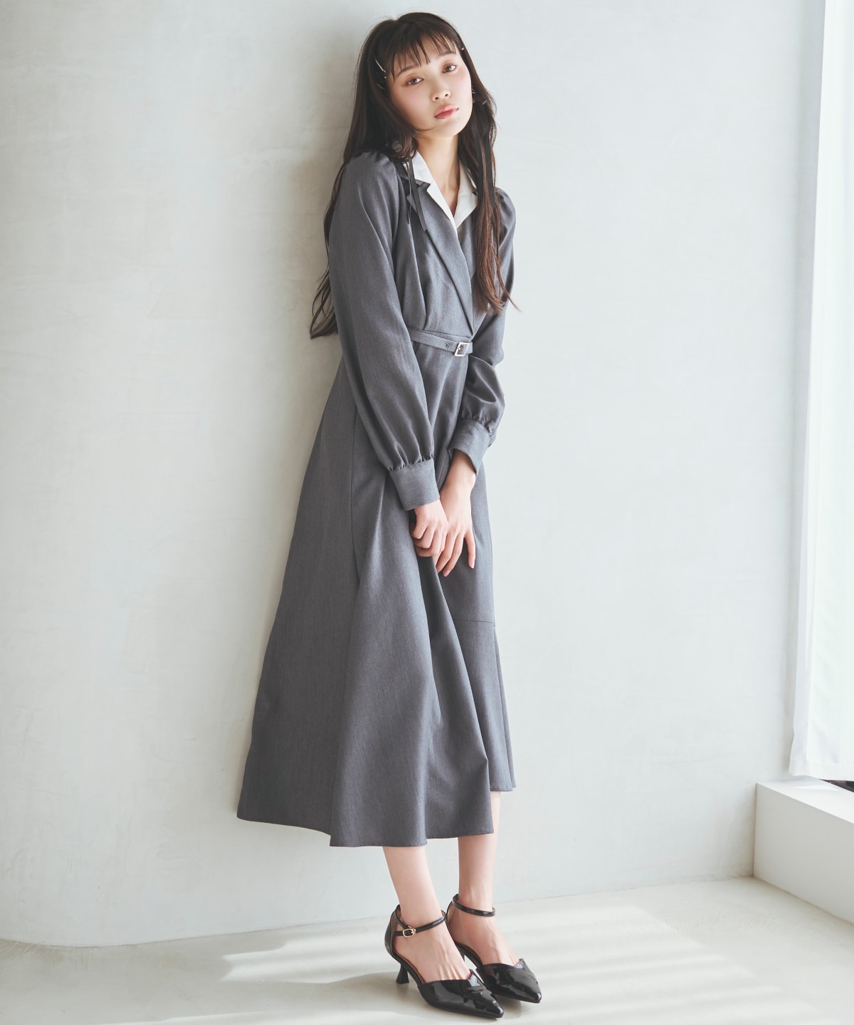 【先行予約受付中】ダブルカラーワンピース