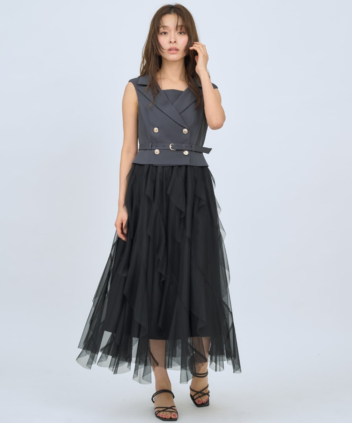 【先行予約受付中】アシメチュールトレンチジャンスカ