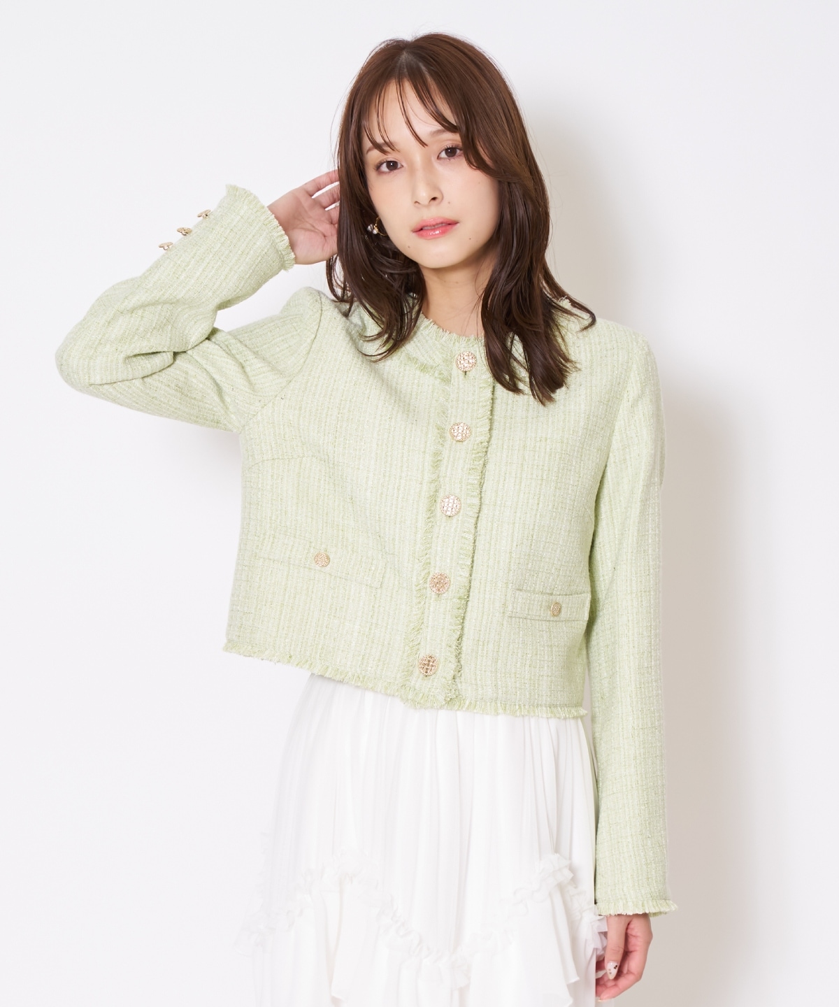 【先行予約受付中】ツイードジャケット