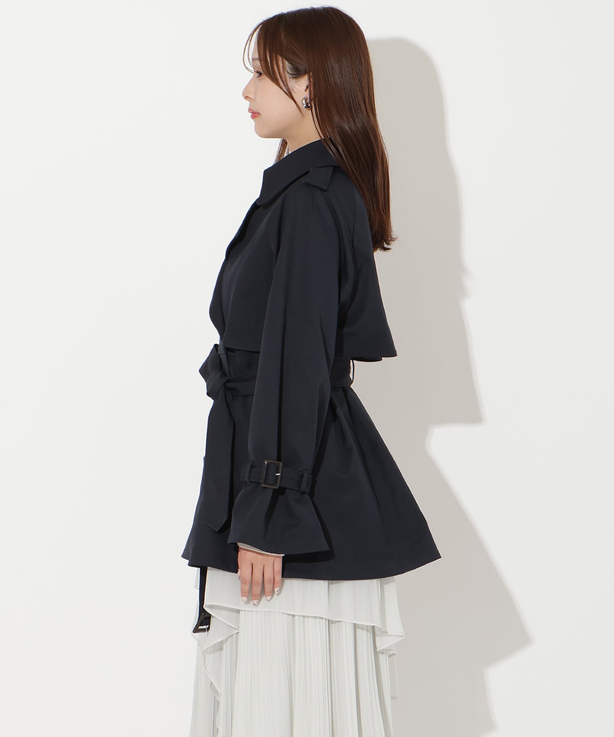 【先行予約受付中】ミドル丈トレンチコート