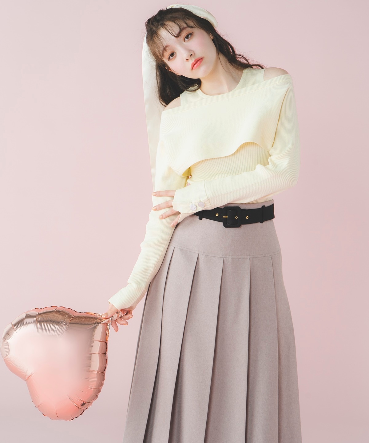 ニットセットトップス