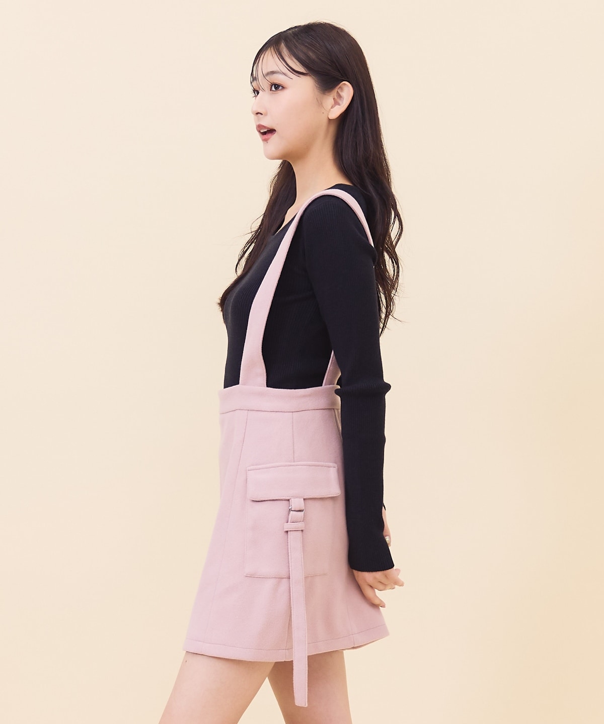 サスペンダースカート