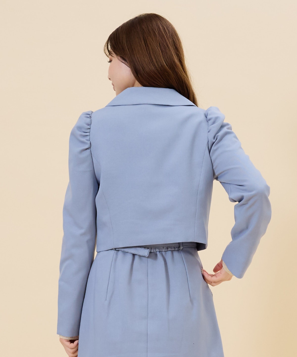 【セットアップ可能】ウーリッシュショートダブルジャケット