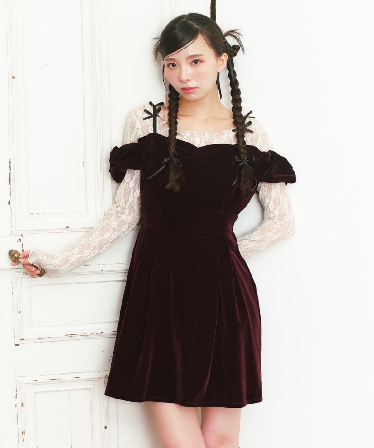 ローズブローチレーストップス