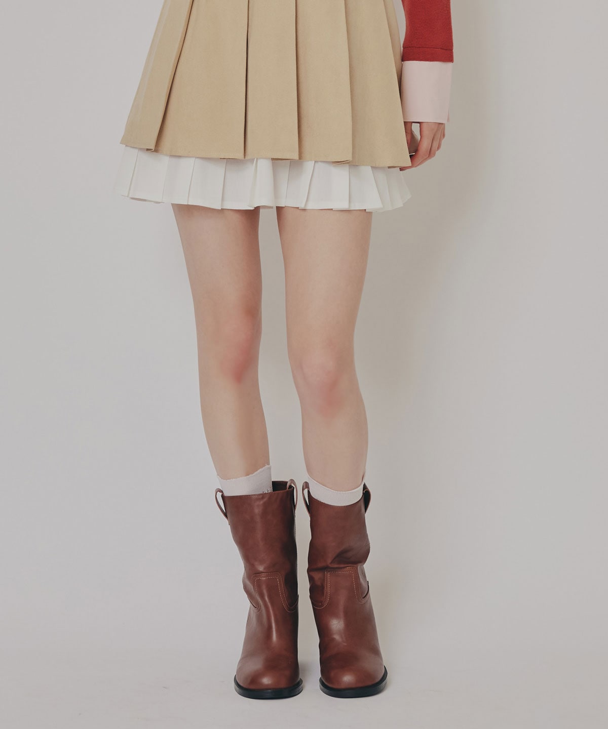 ウエスタンライクショートブーツ