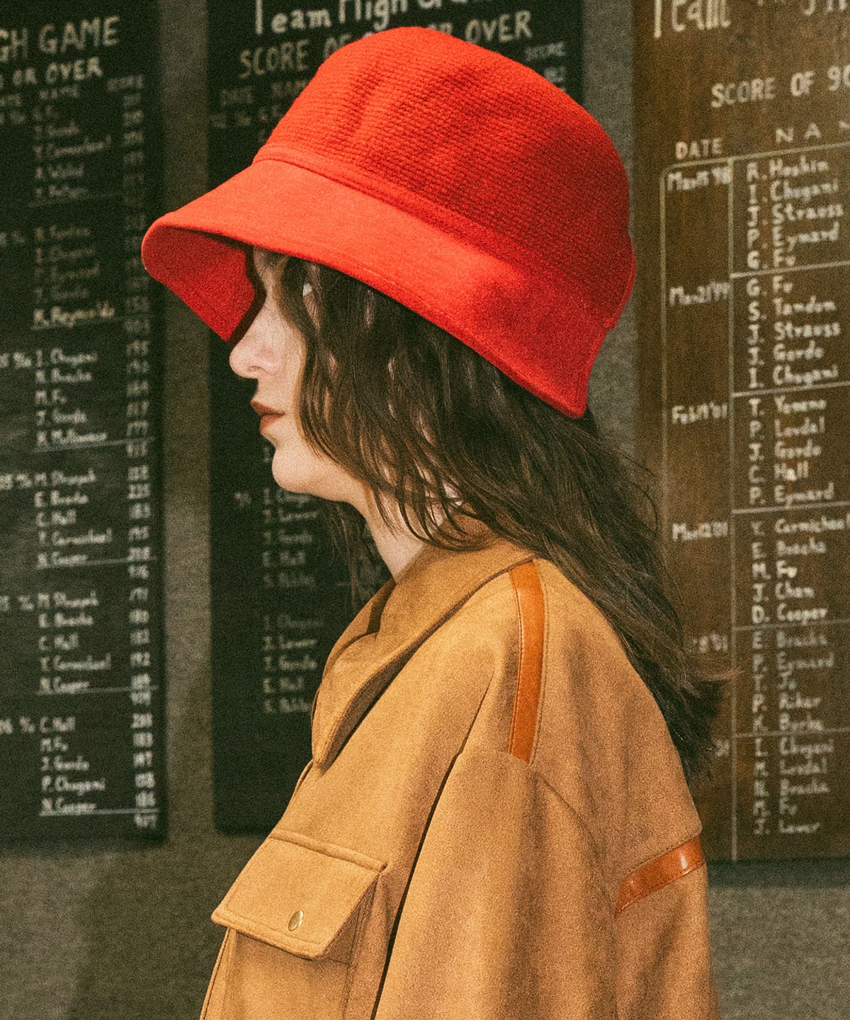 バックベルトバケットハット