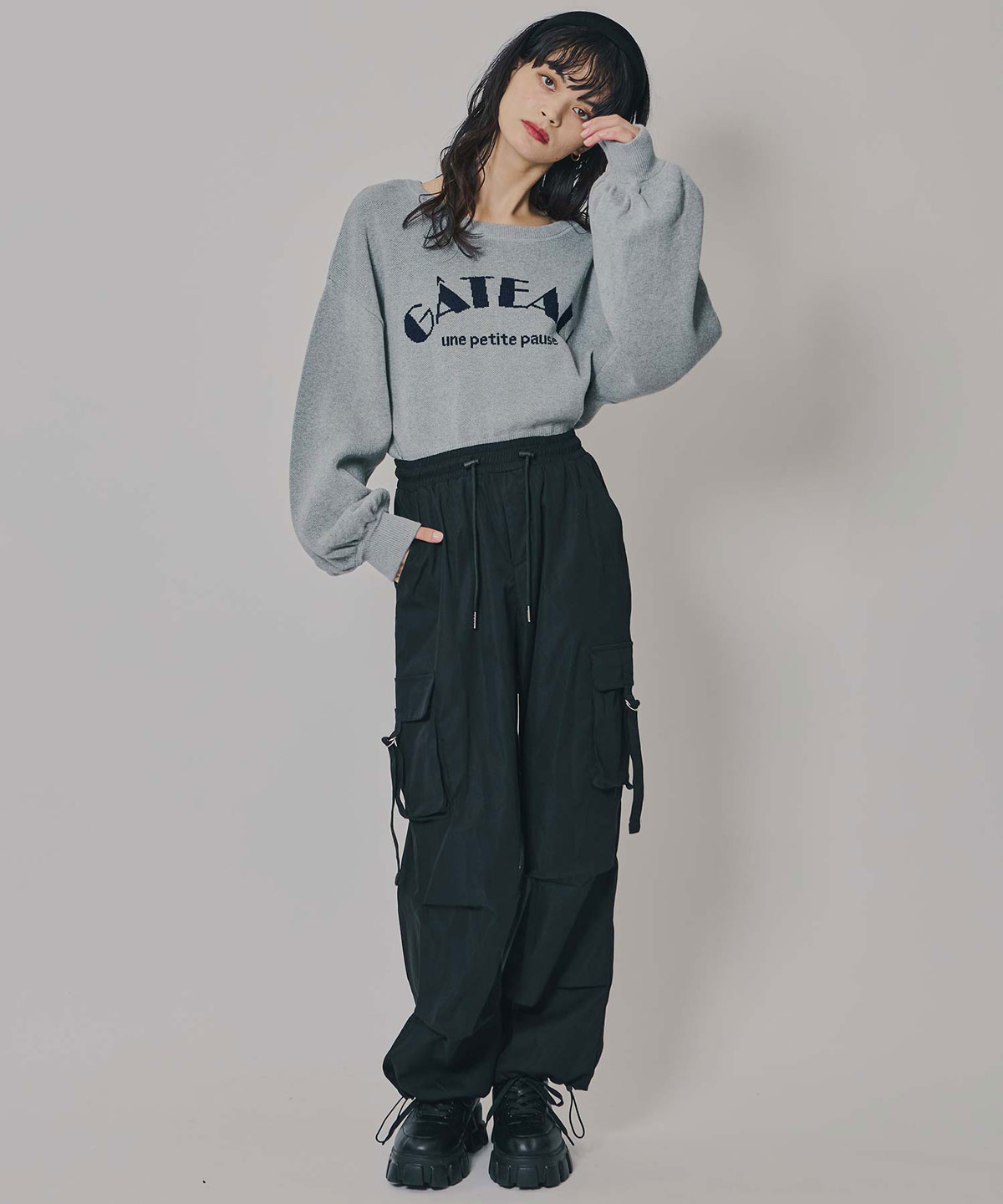 タブポケットカーゴパンツ