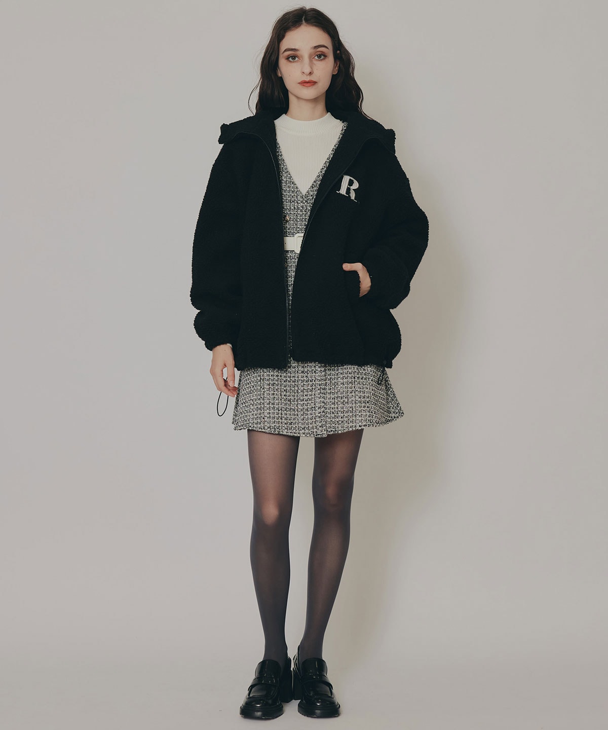 AZELCLUBボアパーカー