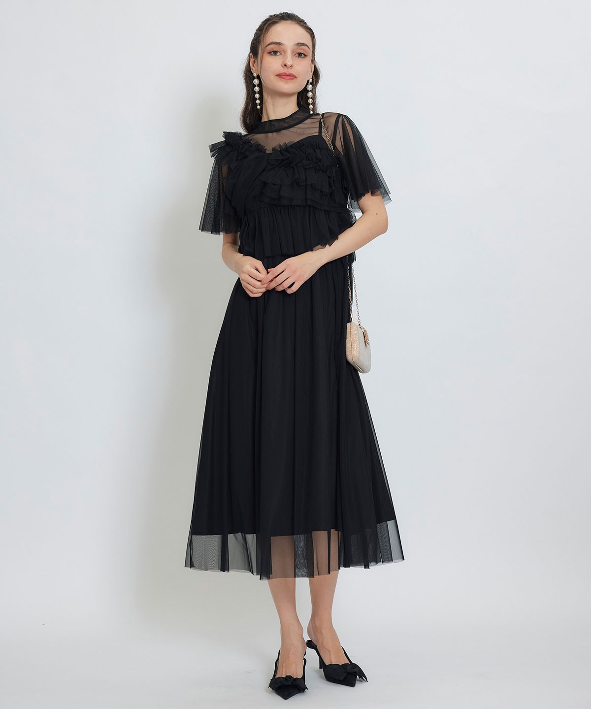 グリッター2WAYクラッチバッグ