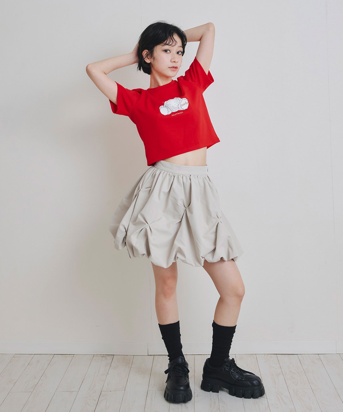 Azely コンパクトTシャツ