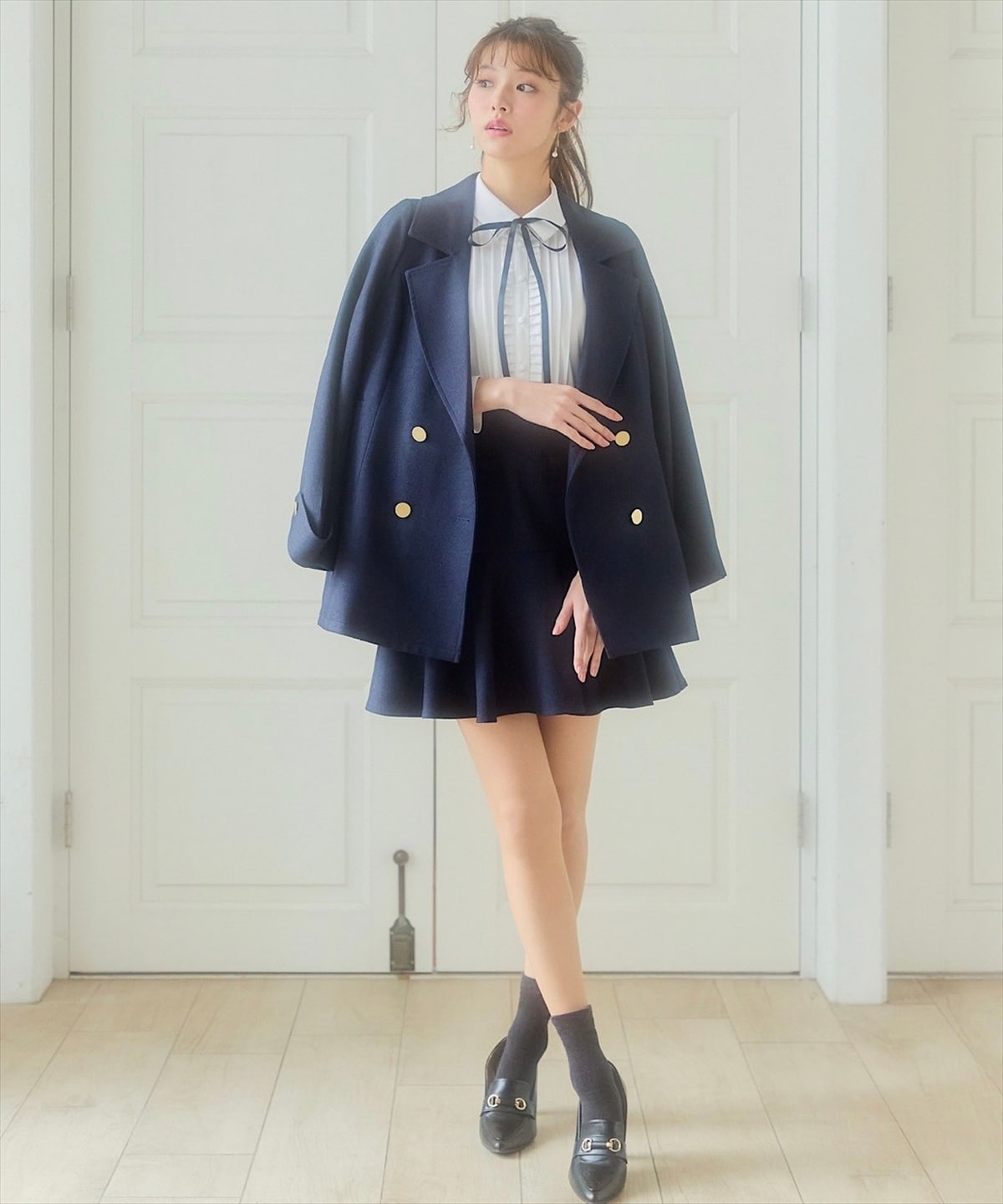 【展示会2位】ダブルボタンカルゼオーバージャコット