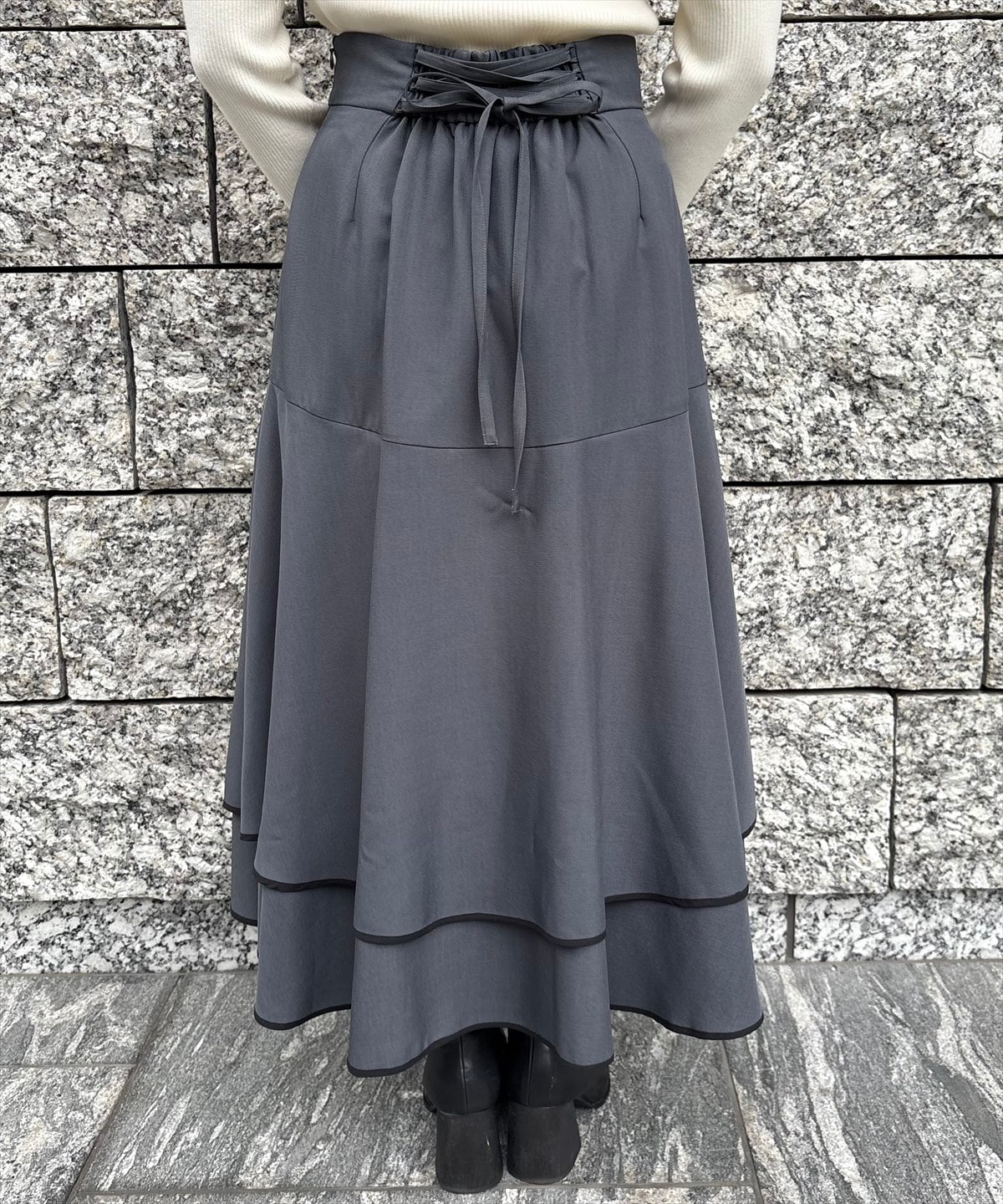 マーメイドティアードスカート