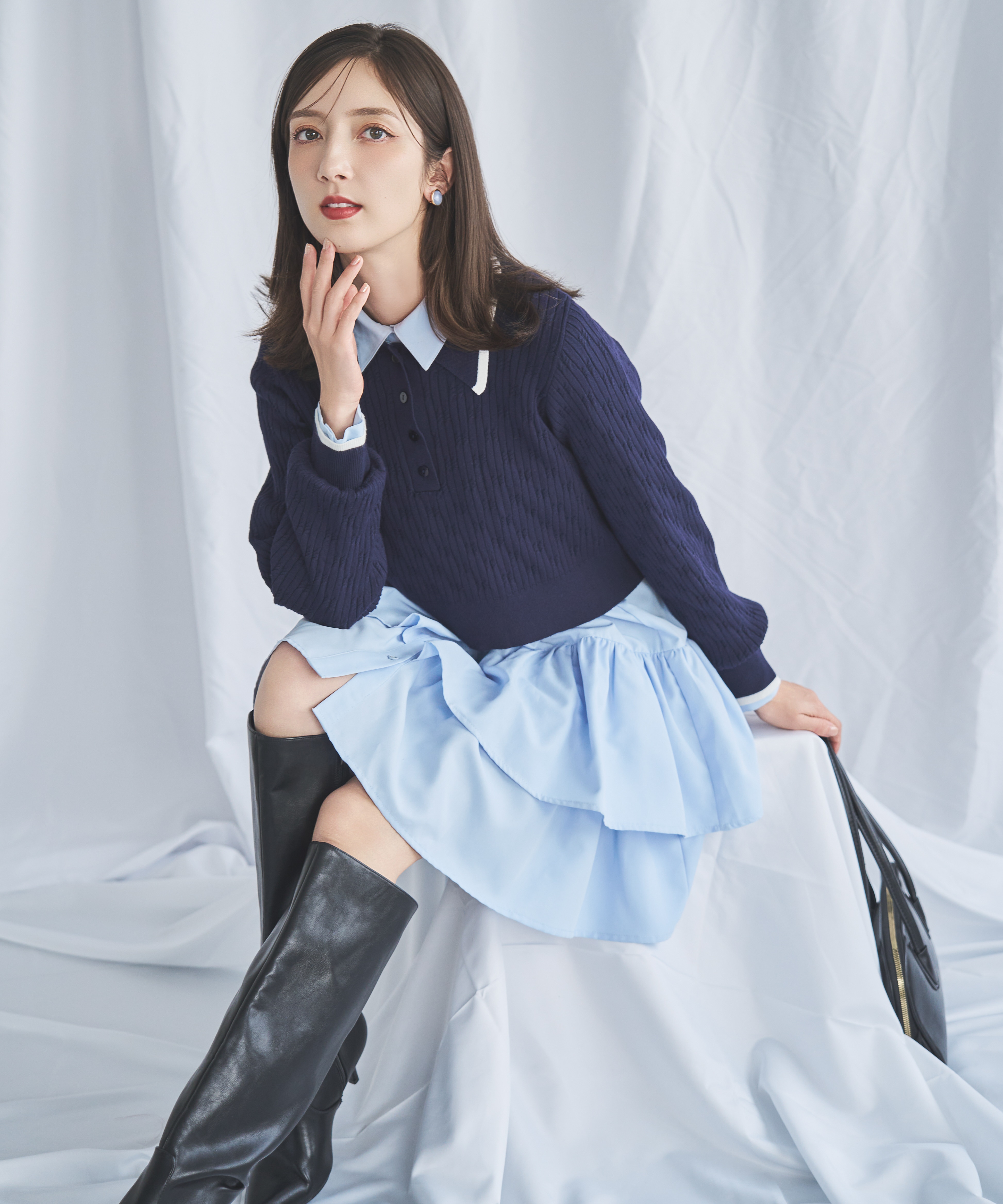 配色ポロニット