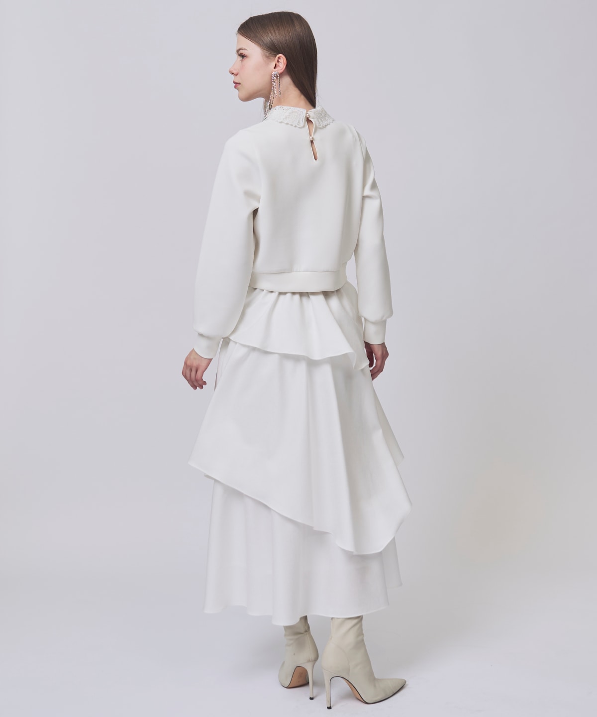 【2/20(Fri)発売】麻調ティアードスカート