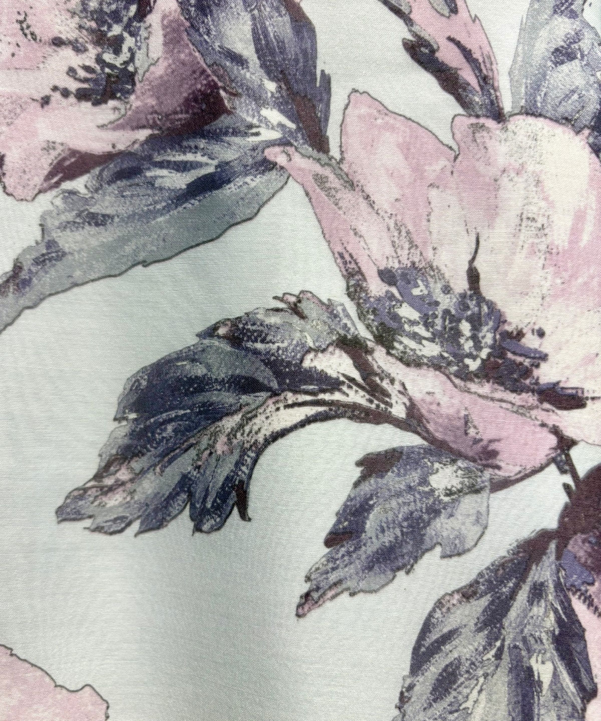 BIGフラワープリントスカート