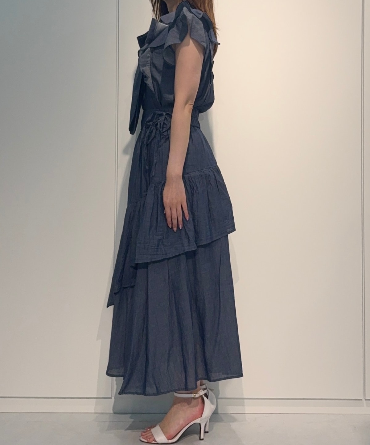 【4/24(Fri)発売】シアーデニムティアードスカート