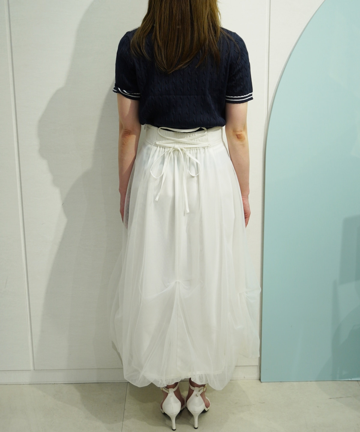 【4/17(Fri)予約開始】リボンタックバルーンチュールスカート